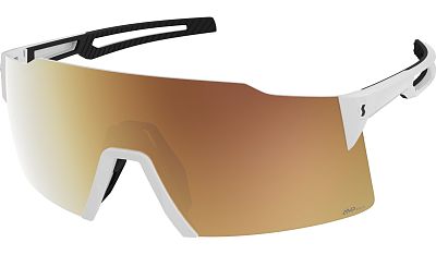 Превью  Велоочки SCOTT Stride LS White, Линзы: AMP Gold Chrome (425116-0002374)